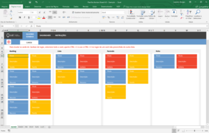Planilha Kanban Excel