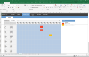Planilha de Agenda Empresarial