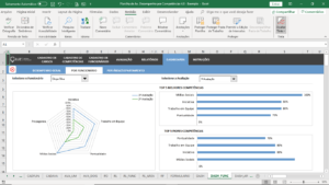 Planilha Avaliação de Desempenho por Competências