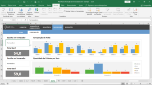 Planilha de Avaliação de Fornecedores em Excel