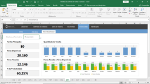 Planilha de Controle de Tarefas em Excel