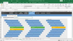 Planilha de Diagrama de Ishikawa (Causa e Efeito) em Excel