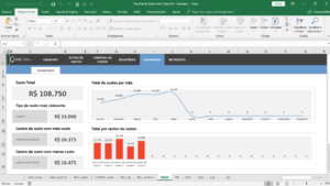 Planilha de Rateio de Custos em Excel
