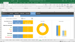 Planilha de Controle de Inventário em Excel