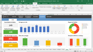 Planilha de Controle de Entregas de Motoboys em Excel