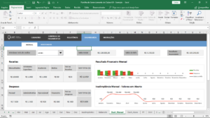 Planilha de Gerenciamento de Clubes em Excel