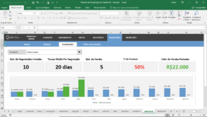 Planilha de Prospecção de Clientes em Excel