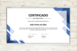 Certificados Profissionais Editáveis em Powerpoint - Imagem 3