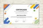 Certificados Profissionais Editáveis em Powerpoint - Imagem 4