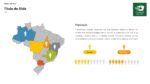 Mapas Brasil Editáveis em Powerpoint - Estados e Municípios - Imagem 46