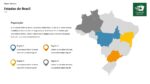 Mapas Brasil Editáveis em Powerpoint - Estados e Municípios - Imagem 50