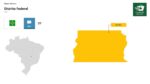 Mapas Brasil Editáveis em Powerpoint - Estados e Municípios - Imagem 9